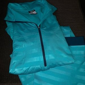 Nike Aqua Blue Pro Dri Fit Bundle